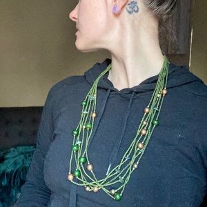 4/$20 Vintage Bead Stone Necklace